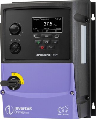 ODP-2-24020-3HF4B-MN Invertek VFD 2HP 4.1A 380V-480V 3Ph/3Ph VFDexchange