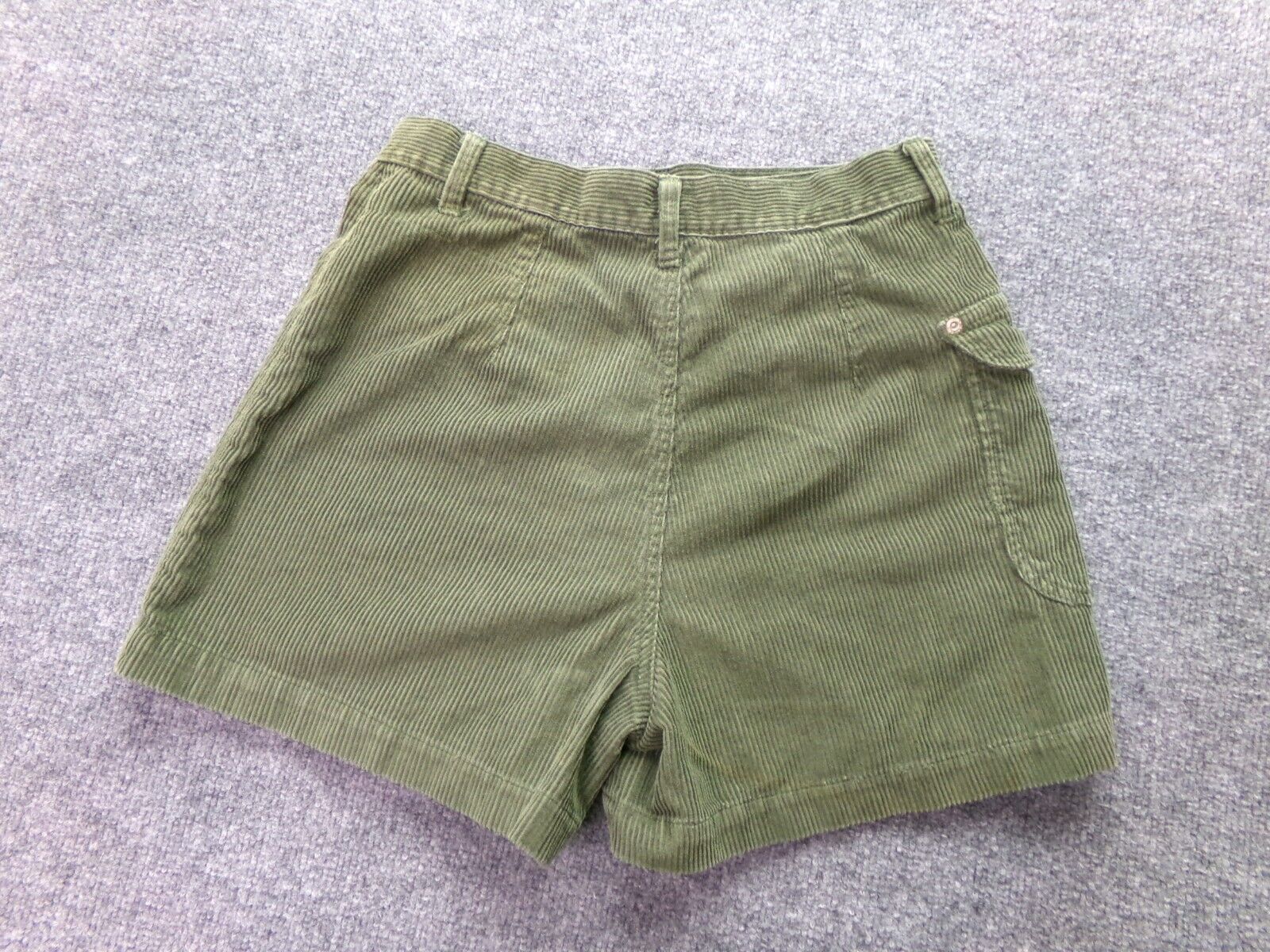 Vintage Arizona Skirt Skort Size 9 Green Corduroy… - image 4