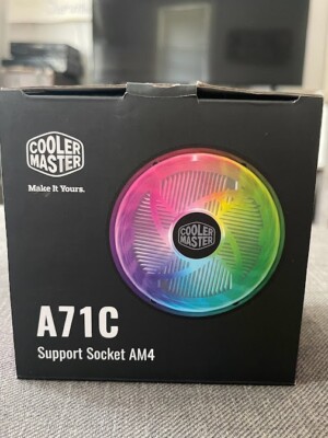 Cool Master A71C Support Socket AM4, brand new, never used, perfect condition