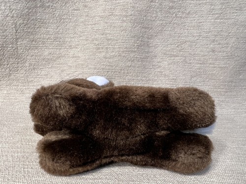 Vintage Dakin 5” Plush Brown Chocolate Bunny 1985 Made in Korea Basket Filler - Picture 11 of 15