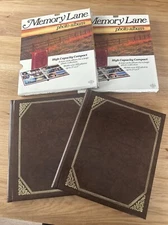2 Vintage Holson Memory Lane Photo Album Holds Up To  Photos 200 Photos Each