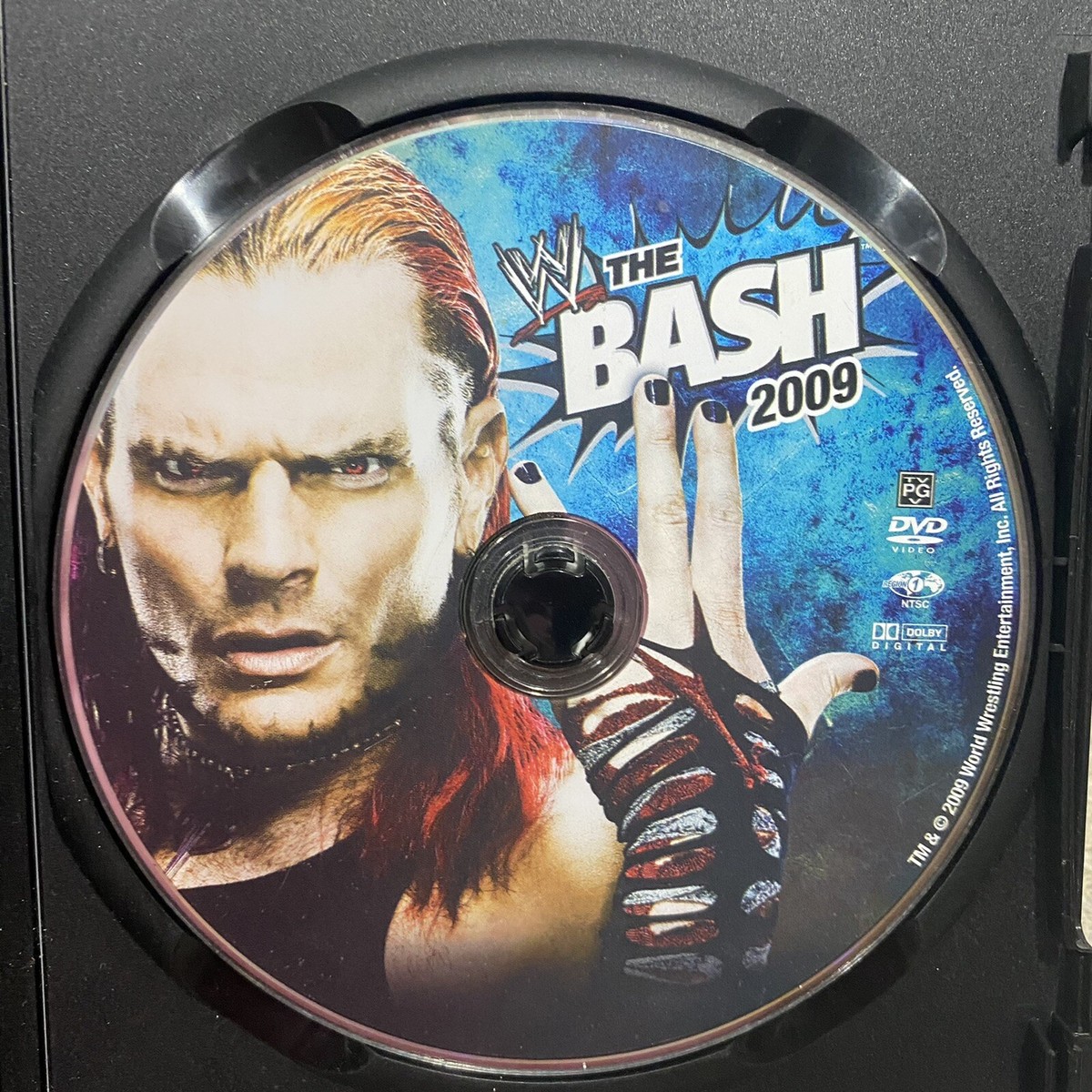 WWE: The Bash 2009 DVD, WWF, Hardy, Punk, Orton, Triple H, Jericho