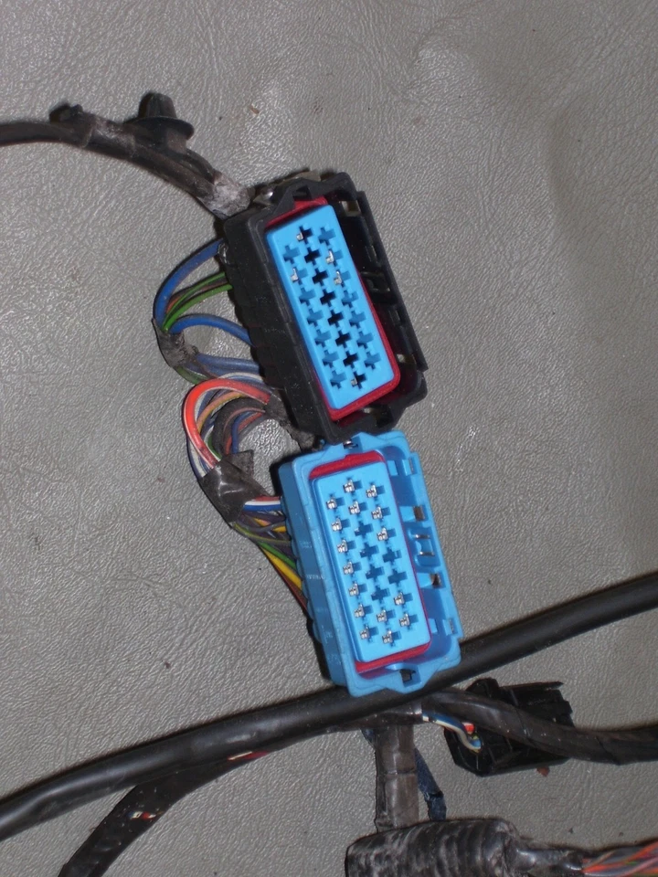 Arnés de cableado espejo retrovisor puerta delantera derecha original Jaguar xj8 1998 LNC3190CG Foto 4 de 4