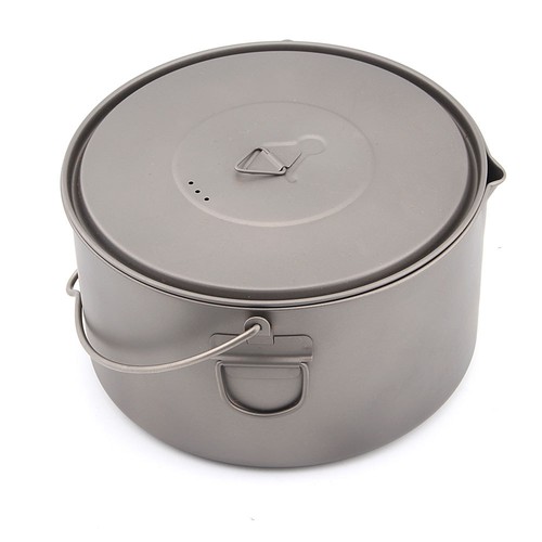 TOAKS POT-2000-BH Titan Camping Topf mit Kaution Griff Outdoor Kochgeschirr 2000ml - Bild 2 von 8
