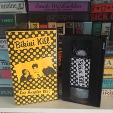 Bikini Kill VHS Live In LA 1993 Punk Rock Riot Grrl