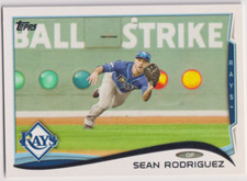 2014 Topps #359 Sean Rodriguez Tampa Bay Rays