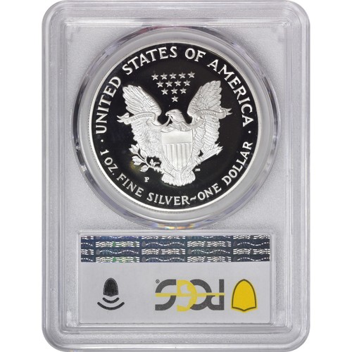 1995-P PCGS PR70 DCAM American Silver Eagle Proof Freshly graded 8092 - Picture 2 of 2