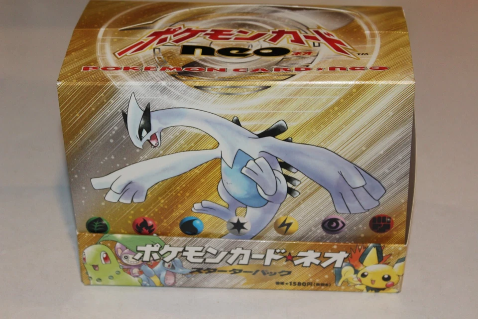 Empty 2000 Pokemon Japanese Neo Genesis Theme Deck Display Box CCG no pack - Image 3 of 4