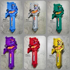 Beyblade HMS Grip Handle MS and Takara Tomy Accessories