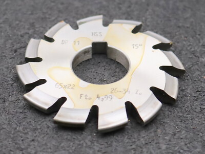 DOLD Zahnformfräser D.P.= 11 No. 4 für Z= 26-34 EGW 15° gear profile cutter