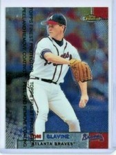 1999 Topps Finest #72 Tom Glavine - Atlanta Braves - Hall of Fame - MINT