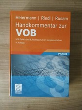 Handkommentar zur VOB