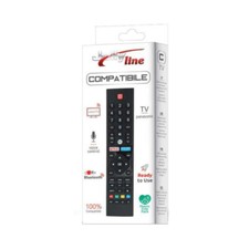 Jolly Line Telecomando smart tv controllo vocale compatibile con Panasonic