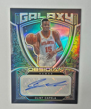 2020/21 Panini Obsidian Galaxy CLINT CAPELA AUTO 134/149 Hawks