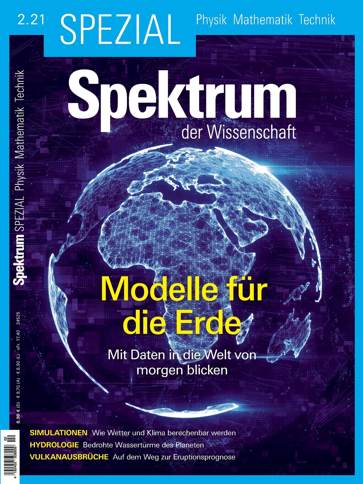 Thumbnail - Spektrum Spezial - Modelle Für Die Erde Mit Daten In Die Welt Von