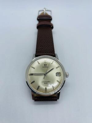 Omega Seamaster Ref.136.01 600 Vintage Silver Round Manual Winding