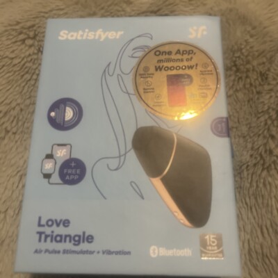 Satisfyer Love Triangle Vibe Black - Rechargeable Clitoral Vibrator