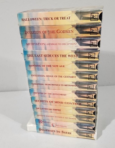Pagan Invasion COMPLETE 1991 VHS Set 13 VHS Tapes, Jeremiah Films Some Sealed - Picture 8 of 12