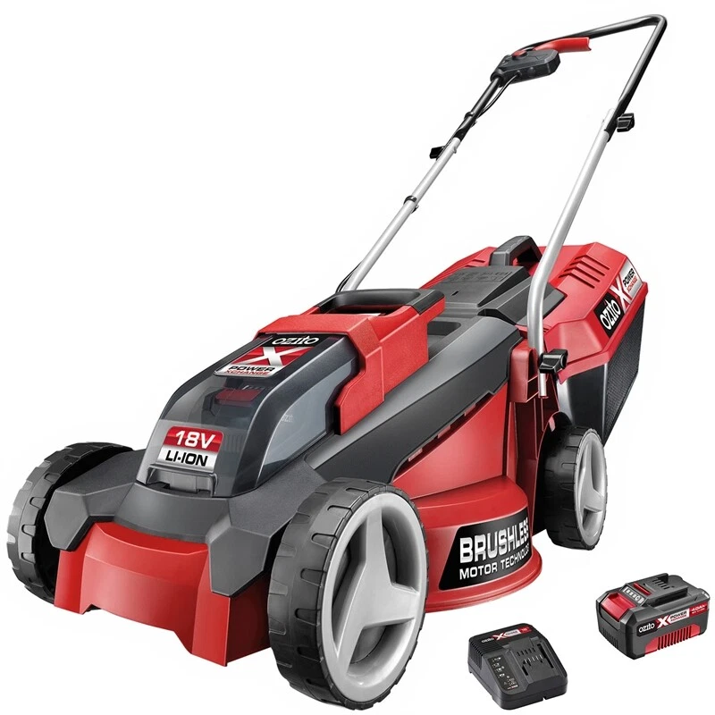 Ozito 18v brushless lawn mower hotsell