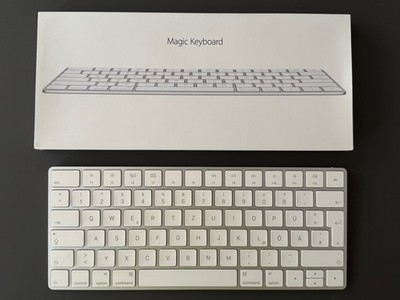 Apple Magic Keyboard A1644 Tastatur Wireless QWERTZ Weiß
