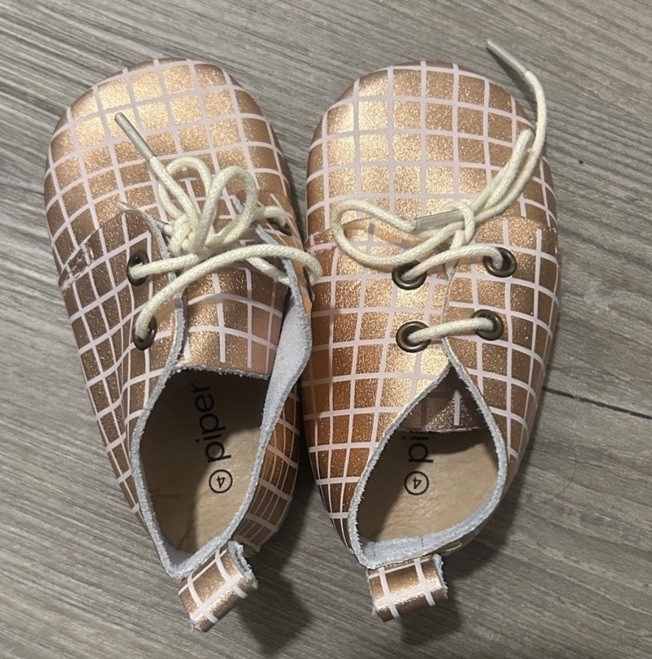 Lace Up Soft Sole Size 4