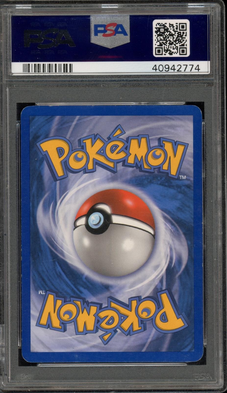 Pokemon Vaporeon Gold Star Holo EX Power Keepers 102/108 PSA 8 view 2