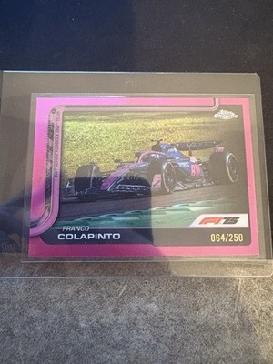 Topps F1 Chrome 2025 Franco Colapinto 87 Alpine /250 Formula 1