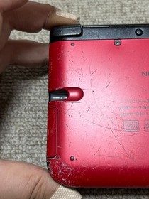 3DS LL XL red  black Japan Nintendo Console Japanese B187