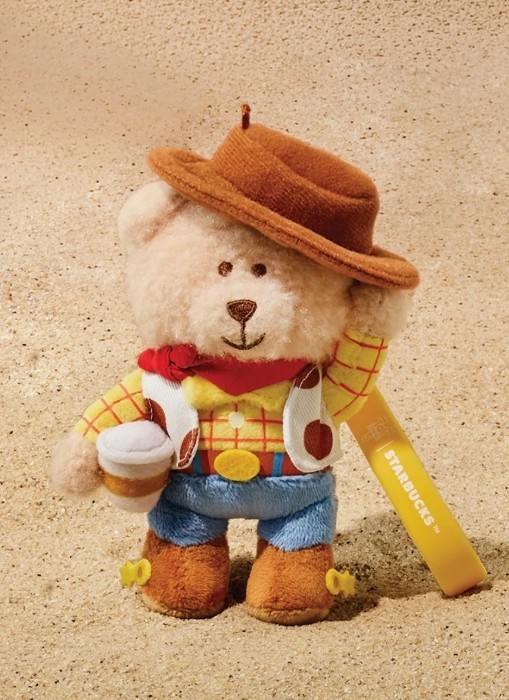 Starbucks Korea 2026 Toy Story Bearista Keychain 4 types Limited
