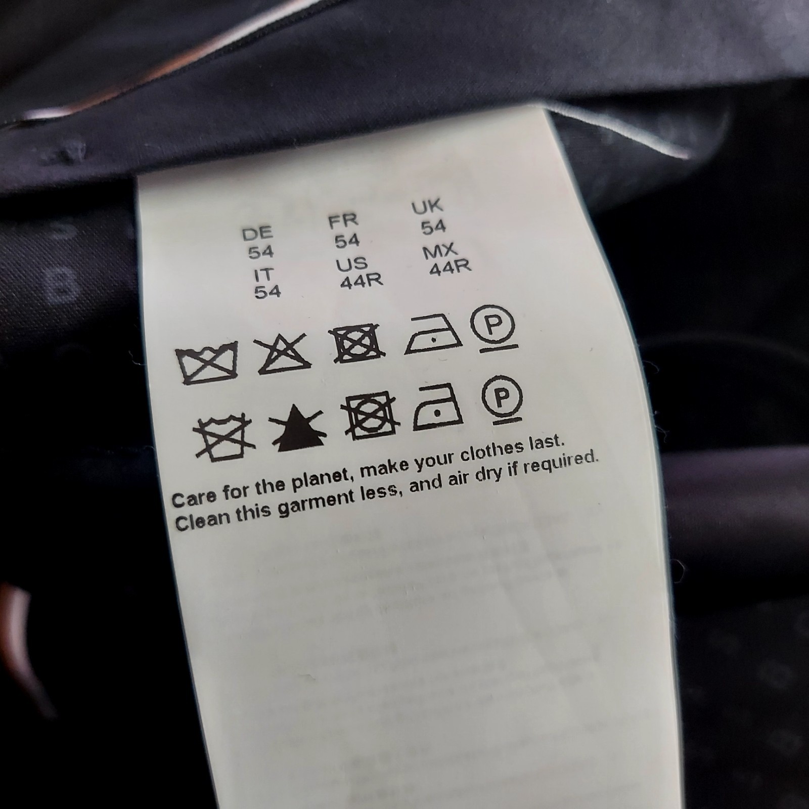 Hugo Boss Mens Pants Size 44 Regular Charcoal Gray Virgin Wool H Huge 224 New thumbnail 5