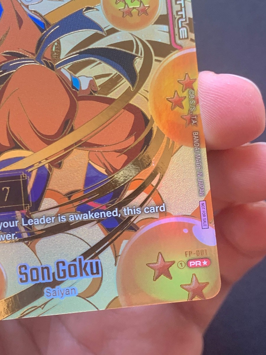 Son Goku FP-001 #589/777 Serial English Dragon Ball Super Fusion