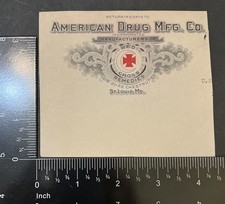 Travelstamps: American Drug Mfg. Co. - Red Cr...