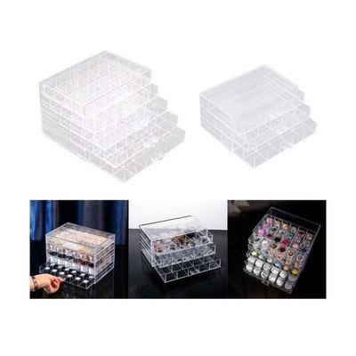 Klarsicht Aufbewahrungsbox Vitrine Schreibtisch Acryl Arbeitsplatte Container Schublade Box für