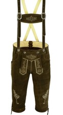 Vtg Childrens Bavarian Lederhosen Oktoberfest Suede Lederhosen German Outfit