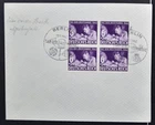 GERMANY 1942 Motiv Stamp Day Block on BERLIN First day Cover, FDC --- LOOK