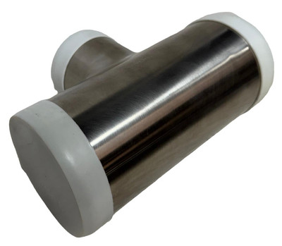 Winter Technologies DT-10-04030-SF1 Reducing Tee Fitting 4'' X 3'' 316/L BPE-SF1
