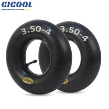 2-Pack 4.10/3.50-4 Replacement Inner Tube, 10" Tire for Hand Truck Garden Wagon