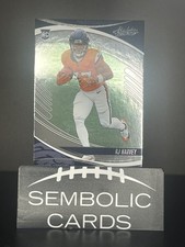 2025 Panini Absolute - Rookies RJ Harvey #173 (RC) Rookie Denver Broncos Card