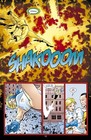 Kirk JSA 45 pg 12 SEXY POWER GIRL GETS CAUGHT IN EXPLOSION & UNIFORM BLOWN OFF — photo 2