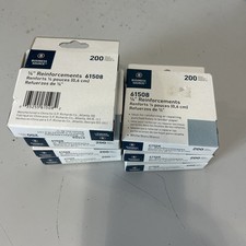 Self-Adhesive Hole Reinforcement Stickers, 1/4" Diameter Hole Punch Reinforcemen