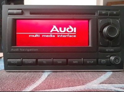 Audi A3 8P Navi Radio 8P0035192N MMI mit Bluetooth & Freisprecheinrichtung