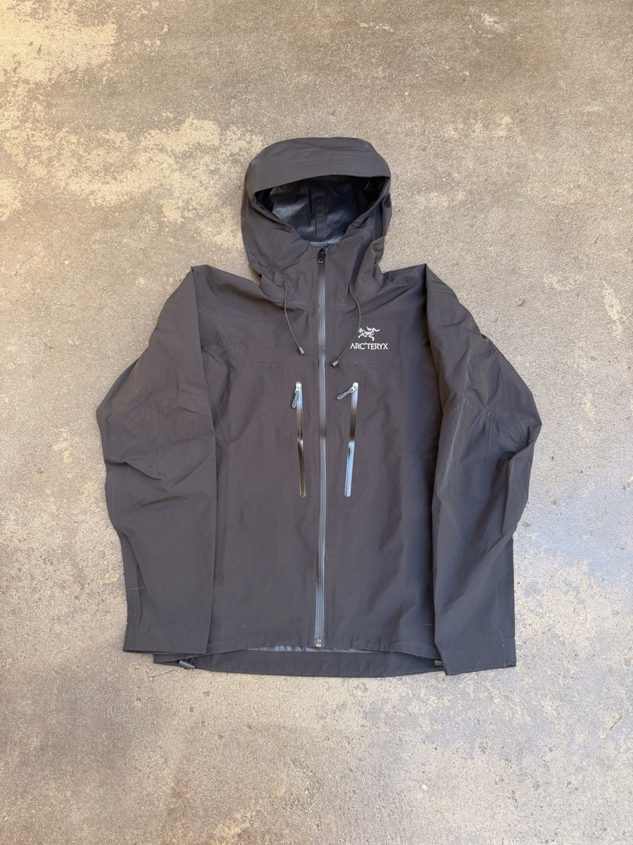 Arc'teryx Alpha SV GORE-TEX Jacket Black Waterproof Size S Arc'teryx Alpha SV GORE-TEX Jacket Black Waterproof Size S