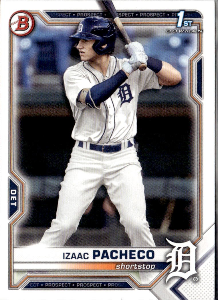 2021 Bowman Draft Izaac Pacheco #BD-46