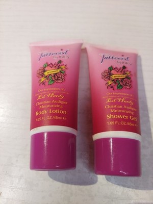 TATTOOED By Inky Woman  Set Shower Gel & Body Lotion1.65oz Travel Travel Size 