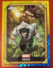 2025 TOPPS FINEST FANTASTIC FOUR COMIC BOOK GOLD PATCH WOLVERINE VARIANT 2/15