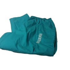 Cherokee Workwear Originals Elastic Waist Traditional Scrub Pants Teal Size 5XL