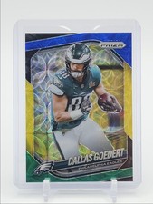 DALLAS GOEDERT 2025 PANINI PRIZM BLUE YELLOW GREEN CHOICE EAGLES Q2215