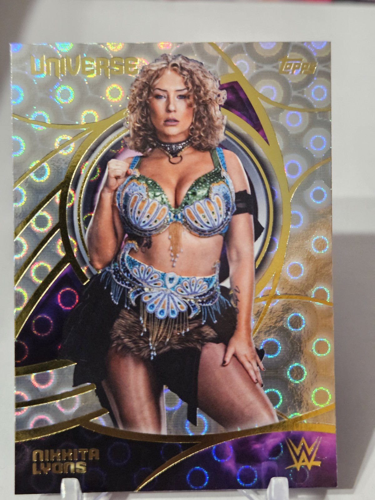 Topps 2026 Universe NIKKITA LYONS Rings WWE Wrestling 
