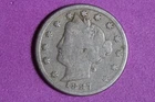 Photo of a 1887-P Liberty Nickel from an eBay listing that sold on Jul 23, 2026