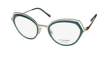 NEW KOALI 20080K EYEWEAR FULL-RIM GEOMETRIC METAL & PLASTIC FRANCE WOMENS